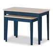 Marlow Blue Nest of 2 Tables