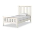 Marlow White 3ft Single Slatted Bed