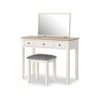 Marlow White 3 Drawer Dressing Table Set
