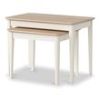Marlow White Nest of 2 Tables