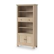 Modern Country Oak 2 Door Display Unit