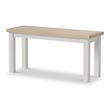 Modern Grey Painted Dining Bench