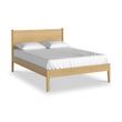 Paris Oak 4ft 6in Double Panelled Bed