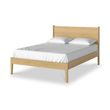 Paris Oak 4ft 6in Double Panelled Bed