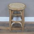 Clearance - Dutch Rattan Round Small Stool - A288