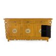 Lubesh Ochre Mango Wood 6 Door Extra Large Sideboard - 180cm