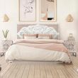 Yurchen Carved Mango Wood Headboard - 166cm