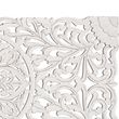 Radoyya White Carved Wood Headboard - 166cm