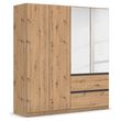 Rauch Costa 181cm 4 Door Combi Wardrobe - Artisan Oak
