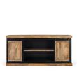 Varese Natural Mango Wood 2 Door Sliding Extra Large Sideboard - 200cm