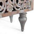Edith Grey Carved Mango Wood 2 Door Medium Sideboard - 150cm