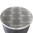 Palermo Grey Round Small Storage Coffee Table