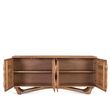 Hattie Acacia Wood 4 Door Large Sideboard - 170cm