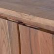 Monza Natural Acacia Wood 4 Door Large Sideboard - 172cm