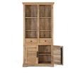 Jaylene Lovered Mango Wood Bookcase with Cupboard
