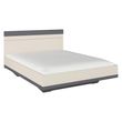 Rauch Sajo 5ft King Size Bed - Champagne and Metallic Dark Grey