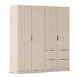 Rauch Ella 181cm 4 Door Wardrobe with Drawer - Champagne