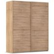 Rauch Evelyn 181cm 2 Door Sliding Wardrobe - Sonoma Oak