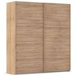 Rauch Evelyn 201cm 2 Door Sliding Wardrobe - Sonoma Oak
