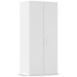 Rauch Evelyn 101cm 2 Door Wardrobe - H 223cm - Alpine White