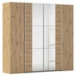 Rauch Kronach 225cm 4 Door Wardrobe with Mirror - Artisan Oak