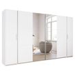 Rauch Kronach 354cm 4 Door Wardrobe with Mirror - Alpine White