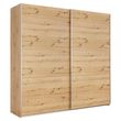 Rauch Kronach 218cm 2 Door Sliding Wardrobe - Artisan Oak