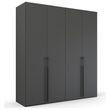 Rauch Skat Pure 201cm 4 Door Wardrobe - Graphite