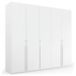 Rauch Skat Pure 251cm 5 Door Wardrobe - Alpine White