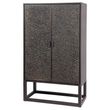 Libra Nala Copper Brown 2 Door Bar Cabinet