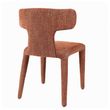 2 x Libra Milo Brown Fabric Dining Chair