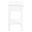 Linnea White 1 Drawer Bedside Table