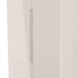 Milan Cashmere Gloss 2 Door Plain Tall Wardrobe