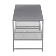 Acero Grey Metal Coffee Table