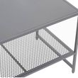 Acero Grey Metal Coffee Table