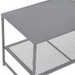 Acero Grey Metal Coffee Table