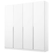 Rauch Memphis 181cm 4 Door Wardrobe - Alpine White