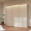 Rauch Taro 242cm 3 Door Sliding Wardrobe - Champagne