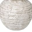 Handmade Antique White Terracotta Pot