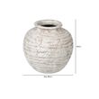 Handmade Antique White Terracotta Pot