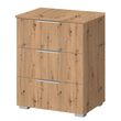 Rauch Alabama 3 Drawer Bedside Cabinet - Artisan Oak