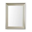 Tokyo Pewter Rectangular Small Wall Mirror - 65cm x 85cm