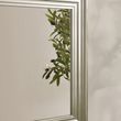 Tokyo Pewter Rectangular Small Wall Mirror - 65cm x 85cm