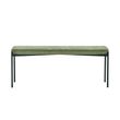 Leonie Green Fabric Dining Bench