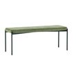 Leonie Green Fabric Dining Bench