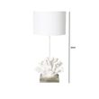 White Shell Table Lamp