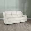 Bentley Cream Leather Recliner Sofa Set