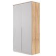 Rauch Texas 91cm 2 Door Wardrobe - Sonoma Oak and Alpine White
