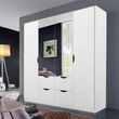 Rauch Arnstein 181cm 4 Door Combi Wardrobe - Alpine White