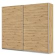 Rauch Quadra 271cm 2 Door Sliding Wardrobe - Artisan Oak